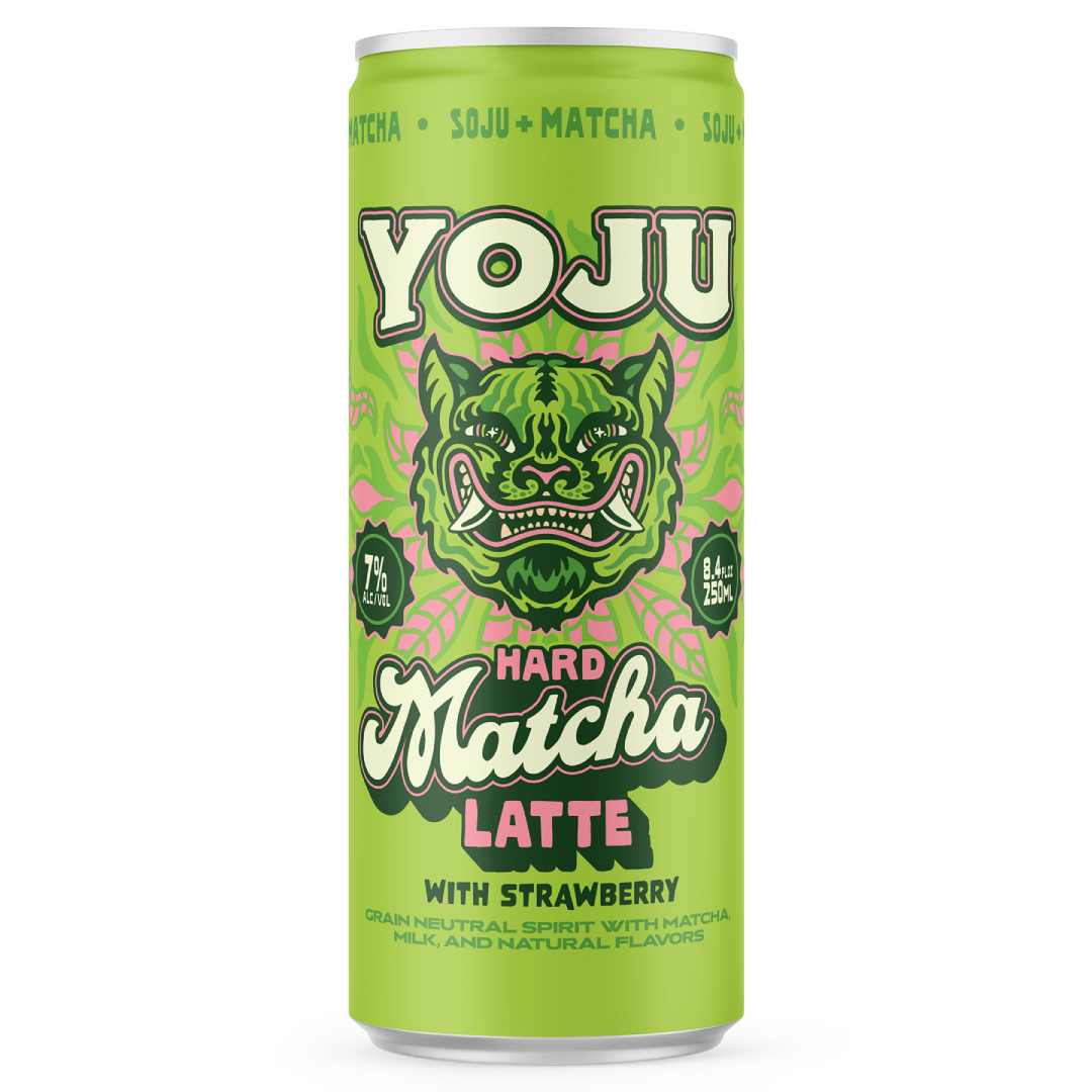Hard Strawberry Matcha Latte 8-pack